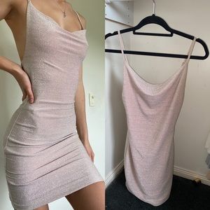 Dresses | Light Pink Sparkly Going Out Dress For Cheap | Poshmark